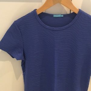 J. McLaughlin cap sleeve tee shirt
